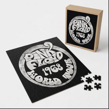 Pink Floyd Puzzle - 1968 World Tour Rock Circle Pink Floyd Puzzle - 1968 World Tour Rock Circle