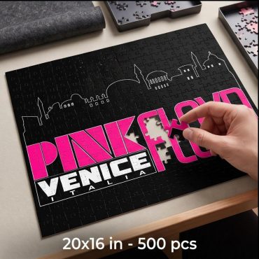 Pink Floyd Puzzle - Venice Italia 1965 Vintage