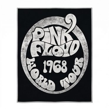 Pink Floyd Rug - 1968 World Tour Rock Circle