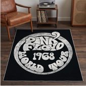 Pink Floyd Rug - 1968 World Tour Rock Circle