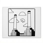 Pink Floyd Rug - Flying Pig Over Battersea Power Station Minimalism