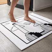 Pink Floyd Rug - Flying Pig Over Battersea Power Station Minimalism Pink Floyd Rug - Flying Pig Over Battersea Power Station Minimalism