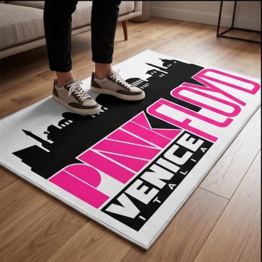 Pink Floyd Rug - Venice Italia 1965 Vintage