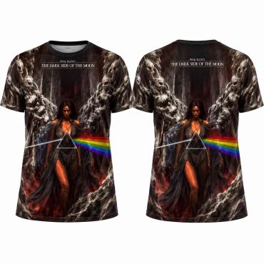 Pink Floyd Shirt - A World Of Darkness Lady Girl Of Darkness DSOTM