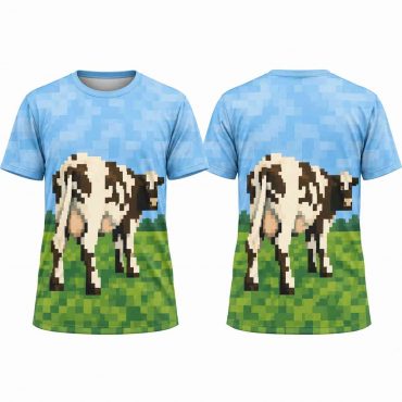 Pink Floyd Shirt - Atom Heart Mother Pixel Art