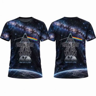 Pink Floyd Shirt - Dark Side of The Moon Art Beyond Earth
