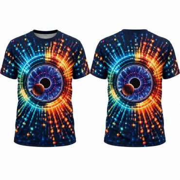 Pink Floyd Shirt - PULSE Eye Of Era Pixel