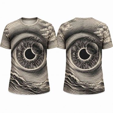 Pink Floyd Shirt - PULSE Secret Eye Concentric Circles