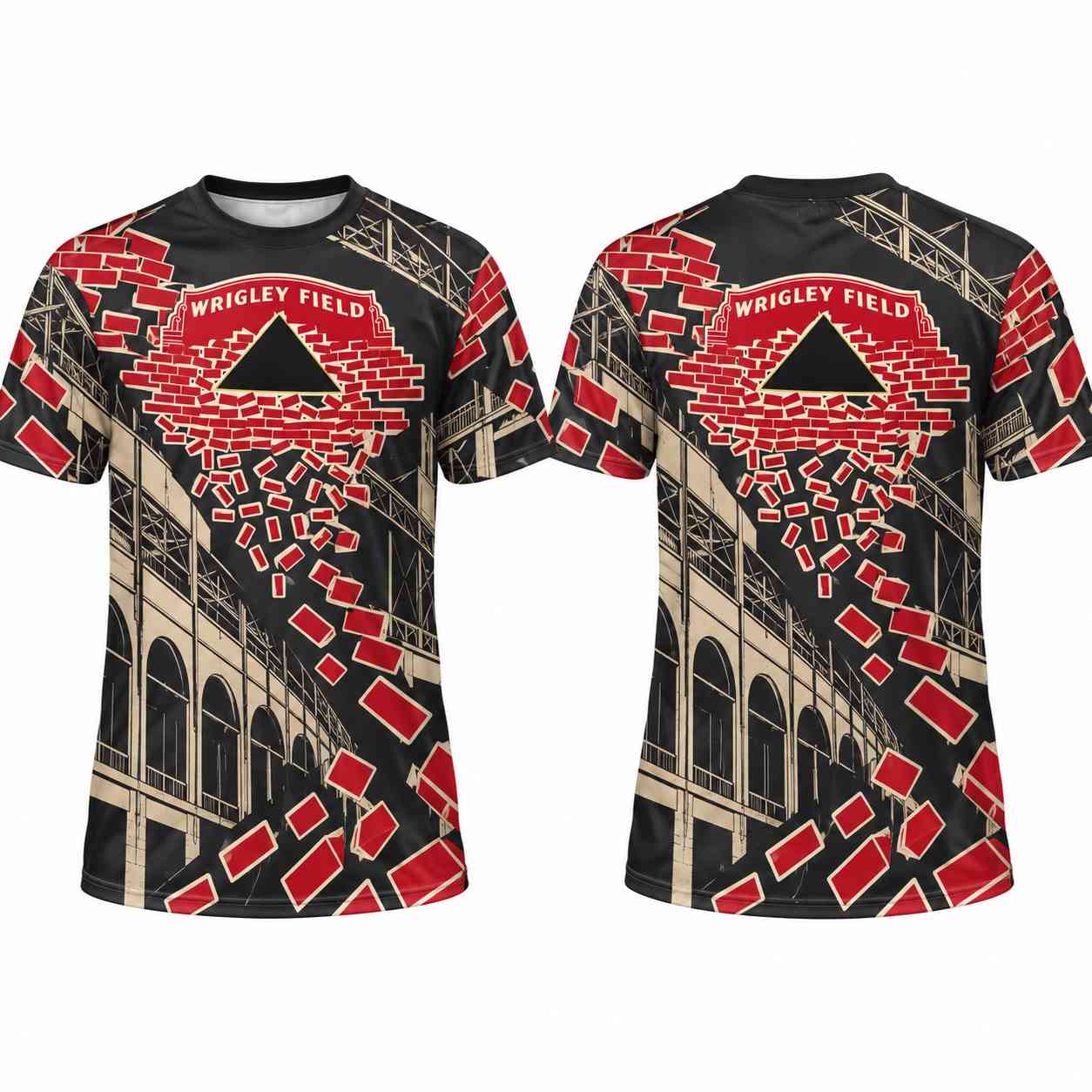 Pink Floyd Shirt - Roger Waters The Wall Wrigley Field Pink Floyd Shirt - Roger Waters The Wall Wrigley Field
