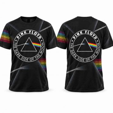 Pink Floyd Shirt - The Dark Side Of The Moon Iconic Rainbow
