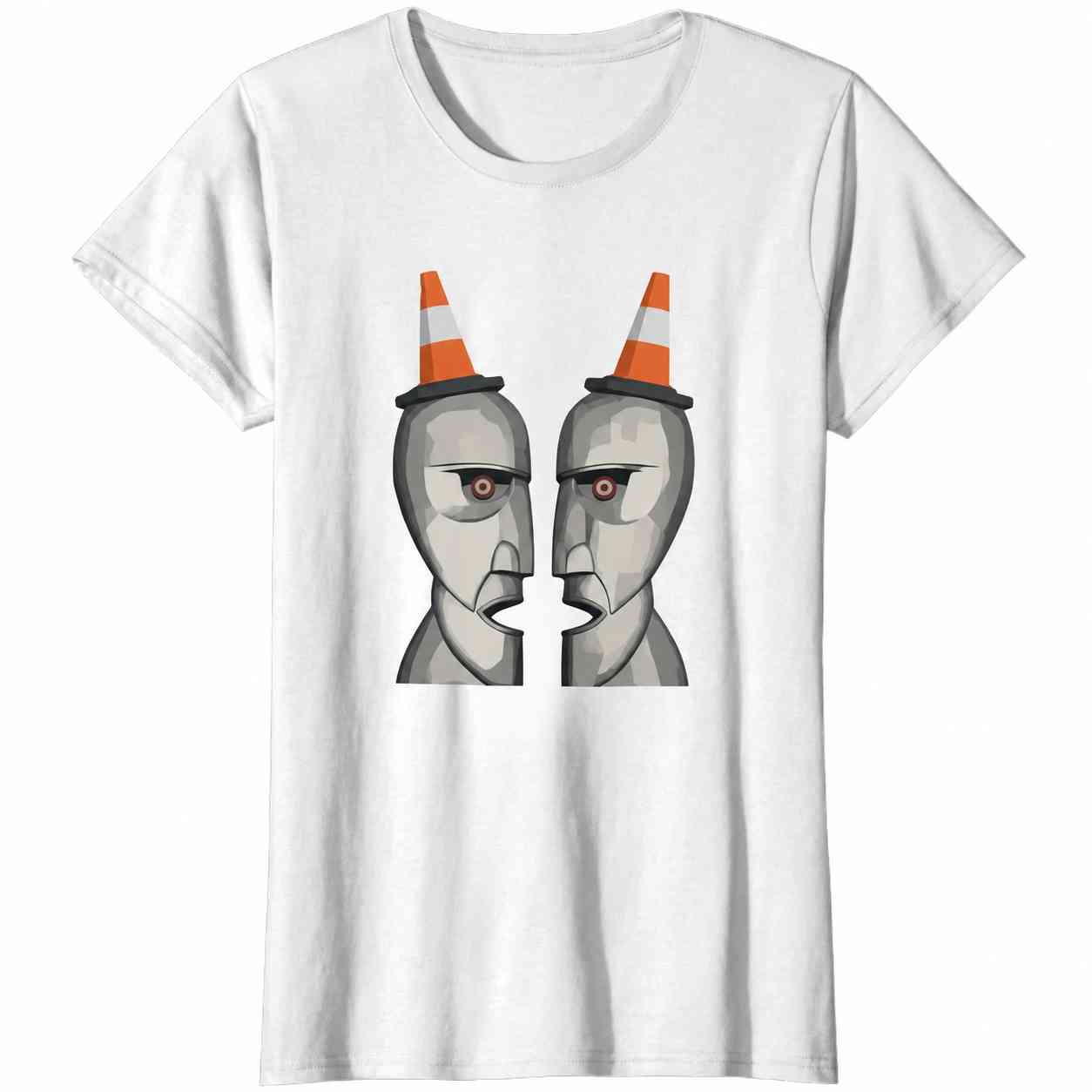 Pink Floyd Shirt - The Division Bell Wearing Traffic Cones Pink Floyd Shirt - The Division Bell Wearing Traffic Cones