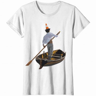 Pink Floyd Shirt - The Endless River Man Wearing Traffic Cones