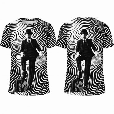 Pink Floyd Shirt - Wish You Were Here Desert Man in Bowler Hallucinatory Waves