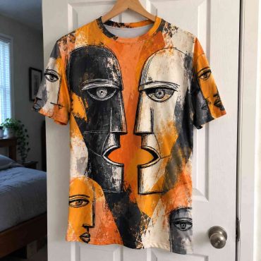 Pink Floyd Shirt - The Division Bell Abstract Sketch