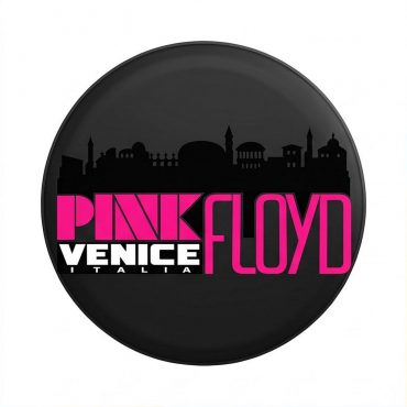 Pink Floyd Spare Tire Cover - Venice Italia 1965 Vintage Pink Floyd Spare Tire Cover - Venice Italia 1965 Vintage