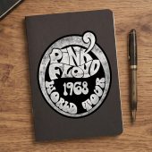 Pink Floyd Sticker - 1968 World Tour Rock Circle