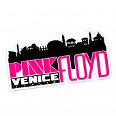 Pink Floyd Sticker - Venice Italia 1965 Vintage