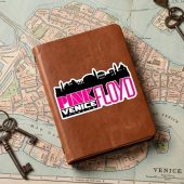 Pink Floyd Sticker - Venice Italia 1965 Vintage Pink Floyd Sticker - Venice Italia 1965 Vintage