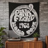 Pink Floyd Tapestry - 1968 World Tour Rock Circle Pink Floyd Tapestry - 1968 World Tour Rock Circle