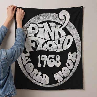 Pink Floyd Tapestry - 1968 World Tour Rock Circle