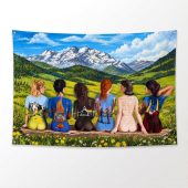 Pink Floyd Tapestry - Back Art in the Valley