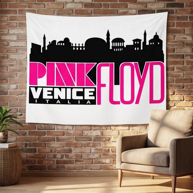Pink Floyd Tapestry - Venice Italia 1965 Vintage