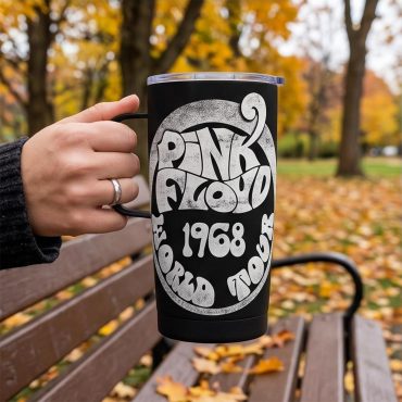 Pink Floyd Tumbler - 1968 World Tour Rock Circle