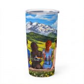 Pink Floyd Tumbler - Back Art in the Valley