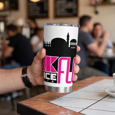 Pink Floyd Tumbler - Venice Italia 1965 Vintage