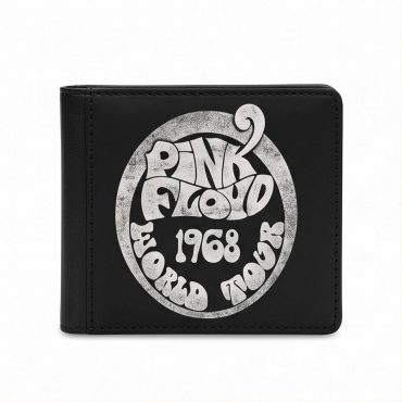 Pink Floyd Wallet - 1968 World Tour Rock Circle