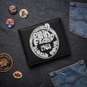 Pink Floyd Wallet - 1968 World Tour Rock Circle