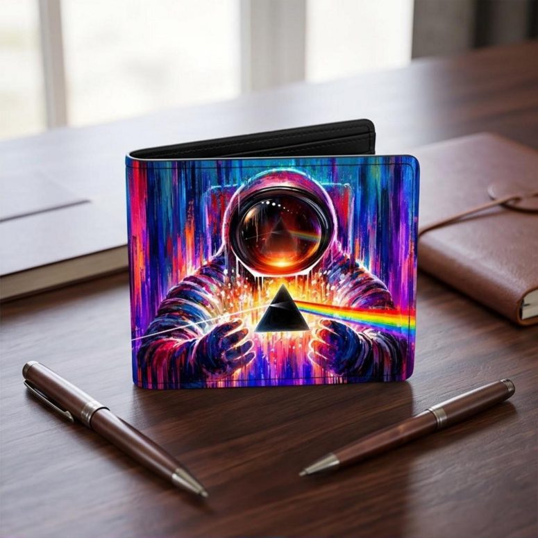 Pink Floyd Wallet - Astronaut First Encounter with DSOTM