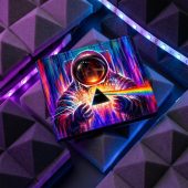 Pink Floyd Wallet - Astronaut First Encounter with DSOTM