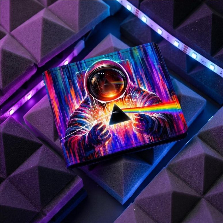 Pink Floyd Wallet - Astronaut First Encounter with DSOTM