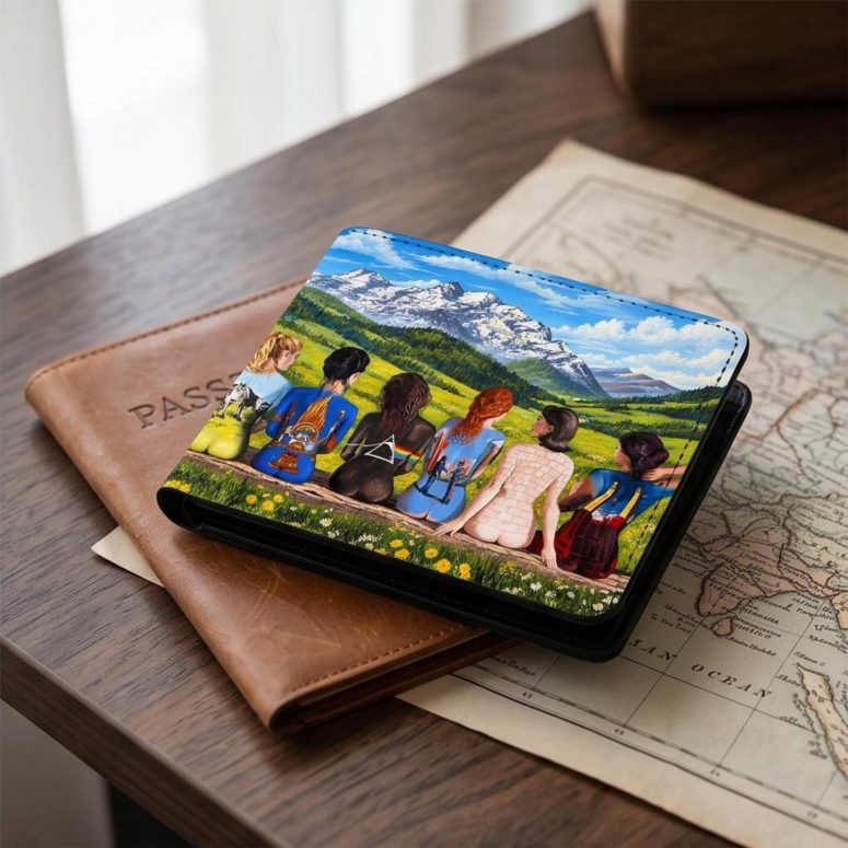 Pink Floyd Wallet - Back Art in the Valley