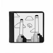 Pink Floyd Wallet - Flying Pig Over Battersea Power Station Minimalism